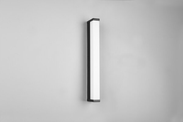 Trio 283814232 LED nástenné svietidlo Fabio 1x6W | 700lm | 3000K | IP44 - čierna