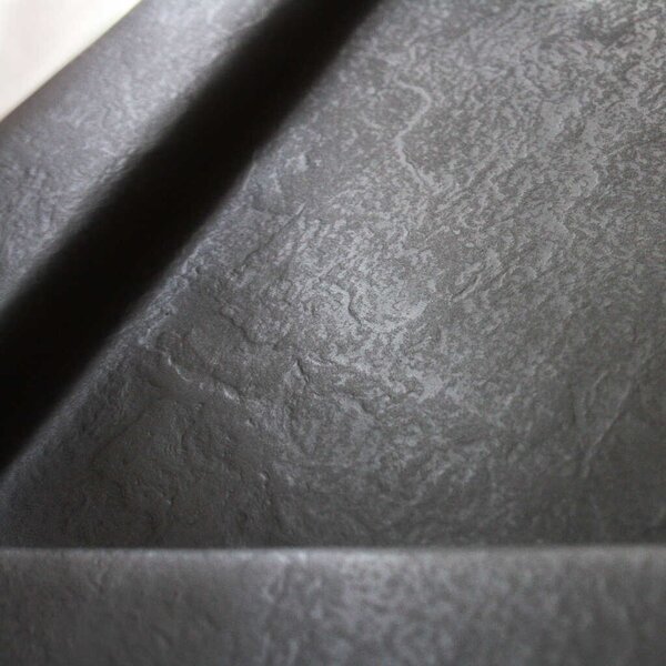 Roth Štvorcová alebo obdĺžniková akrylátová sprchová vanička FLAT STONE EFFECT ROTH-Variant: rozmery: 80x80 cm, farba: Antracit - (FLAT STONE ANTHRACITE 800x800 – 8000310)