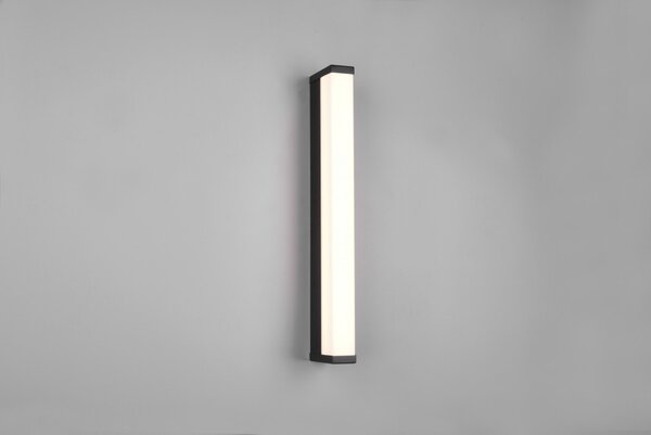 Trio 283814232 LED nástenné svietidlo Fabio 1x6W | 700lm | 3000K | IP44 - čierna