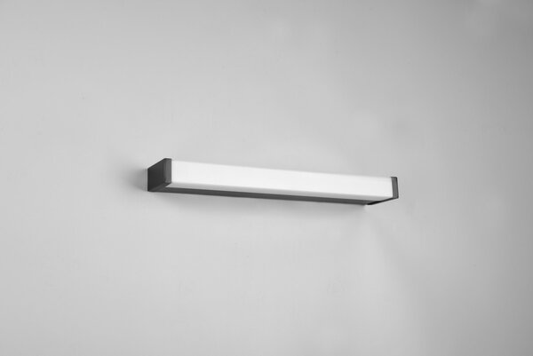 Trio 283814232 LED nástenné svietidlo Fabio 1x6W | 700lm | 3000K | IP44 - čierna