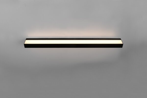Trio 283919032 LED nástenné svietidlo Rocco 1x13W | 1400lm | 3000K | IP44 - čierna