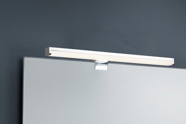 Trio 284114006 LED nástenné svietidlo nad zrkadlo Lino 1x7.5W | 800lm | 3000K | IP44 - chróm