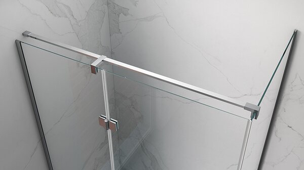 BPS-koupelny Obdĺžnikový sprchovací kút ZES KZ03D 120x100 chróm/transparent - bez vaničky