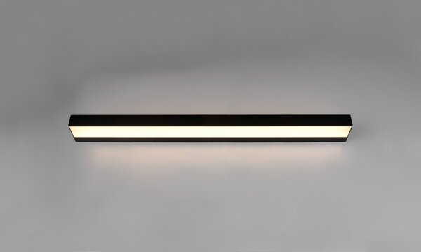 Trio 283919032 LED nástenné svietidlo Rocco 1x13W | 1400lm | 3000K | IP44 - čierna