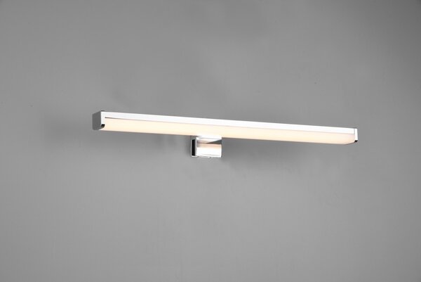 Trio 284114006 LED nástenné svietidlo nad zrkadlo Lino 1x7.5W | 800lm | 3000K | IP44 - chróm