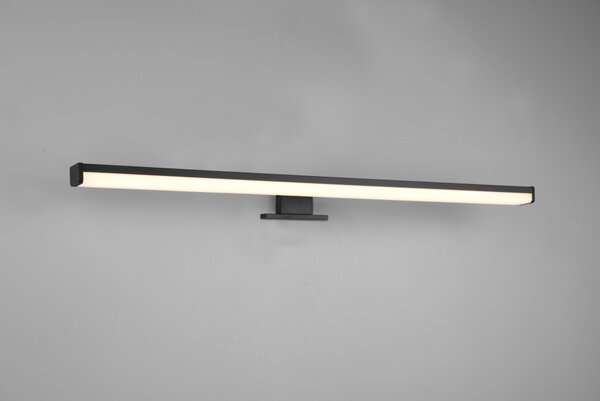 Trio 284116032 LED nástenné svietidlo nad zrkadlo Lino 1x11,5W | 1200lm | 3000K | IP44 - matná čierna