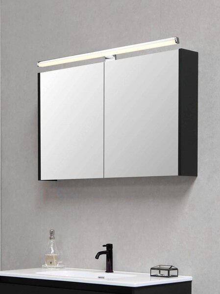 Trio 284116006 LED nástenné svietidlo nad zrkadlo Lino 1x11,5W | 1200lm | 3000K | IP44 - chróm