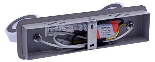 Bodové LED svietidlo Sole, 2x LED 10w, 4000k, ch/b