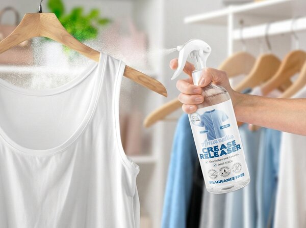 Tekutá žehlička v spreji AMARELLA FRAGRANCE FREE 500 ml
