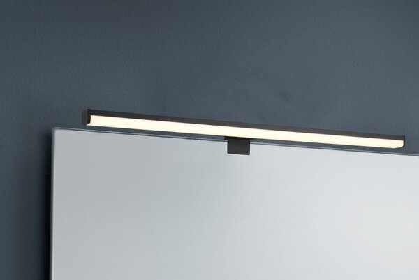 Trio 284116032 LED nástenné svietidlo nad zrkadlo Lino 1x11,5W | 1200lm | 3000K | IP44 - matná čierna