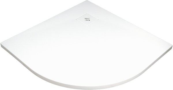 Deante Štvrťkruhová sprchová vanička Silia 90x90 cm, akrylát - KSPA00909B