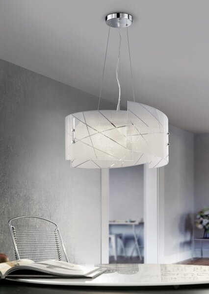 TRIO 301200300 Sandrina závesné svietidlo E27 3x40W