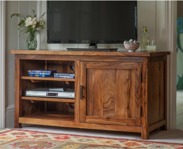 TV stolík Rami 120x60x45 indický masív palisander