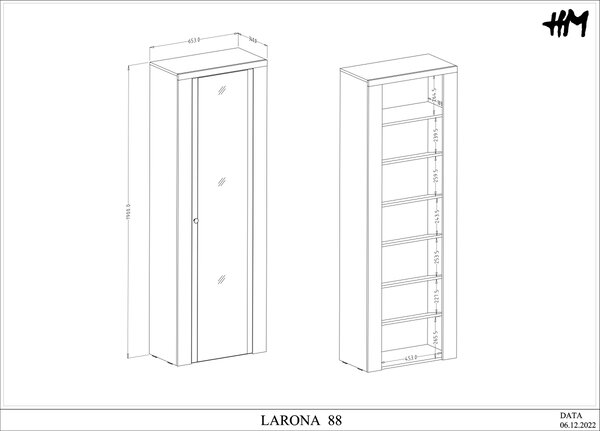 PROFI Predsieň LARONA 02 sibiu larche - sonoma trufel