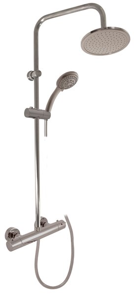 Slezák - RAV Sprchový komplet s termostatickou batériou TERMOSTATICKÁ - TRM82.5/7-61MGL, Metal grey lesk