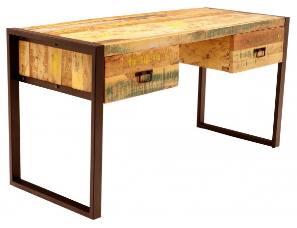 Písací stôl 160x76x70 Retro recyklované mango