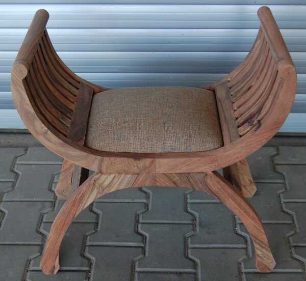 Kreslo Senátne 60x60x40 indický masív palisander