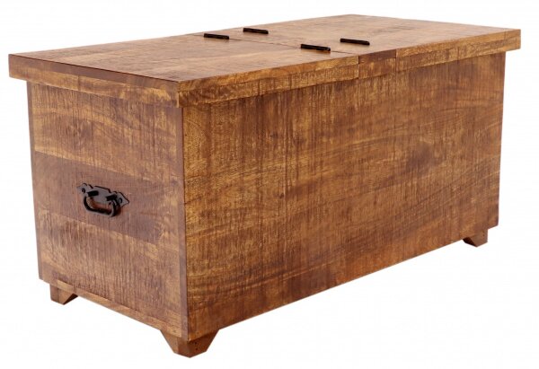 Truhlica Retro 90x45x45 indický masív mango
