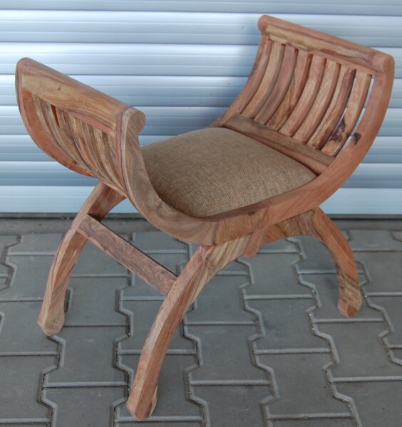 Kreslo Senátne 60x60x40 indický masív palisander