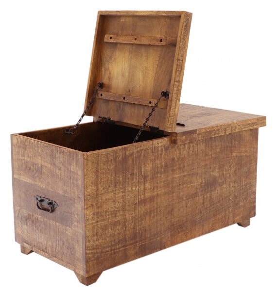 Truhlica Retro 90x45x45 indický masív mango