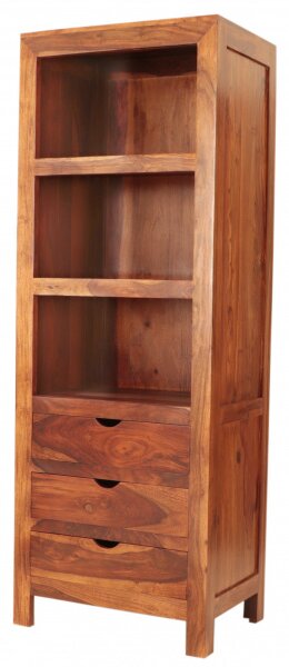 Knižnica Amba 65x180x45 z indického masívu palisander