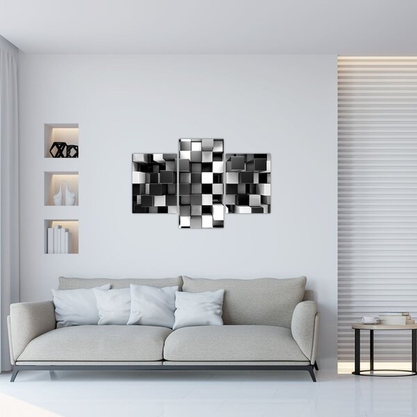 Obraz - Kocky (90x60 cm)