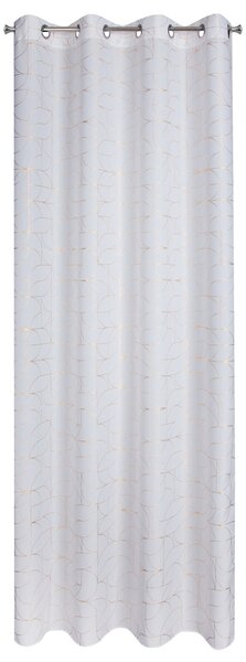 ZÁVES NA KRÚŽKOCH EVI 140X250 CM VZOROVANÁ