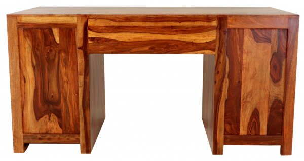 Písací stôl Kali 160x76x80 indický masív palisander
