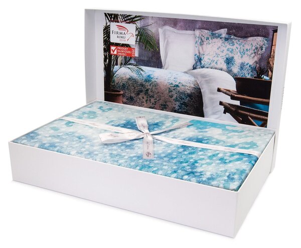SATÉNOVÉ OBLIEČKY LUXURY PREMIUM BELIZE 160X200 CM, 2KS 70X80 CM VZOROVANÉ