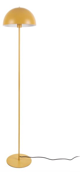 Žltá stojacia lampa Leitmotiv Bennet, výška 150 cm