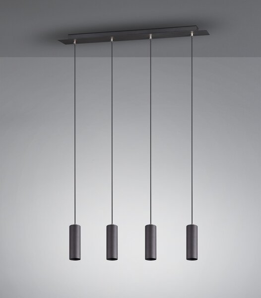 TRIO 312400432 Marley závesné svietidlo GU10 4x35 W