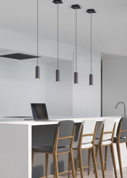 TRIO 312400432 Marley závesné svietidlo GU10 4x35 W
