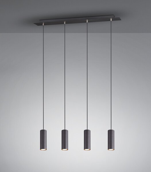 TRIO 312400432 Marley závesné svietidlo GU10 4x35 W
