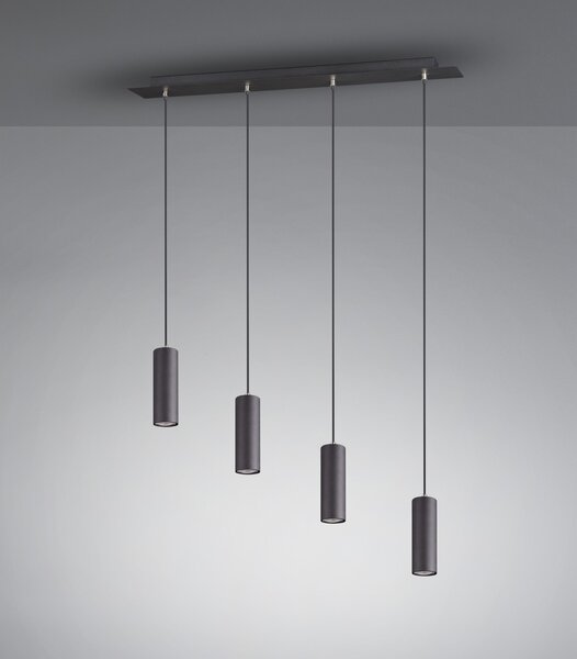 TRIO 312400432 Marley závesné svietidlo GU10 4x35 W