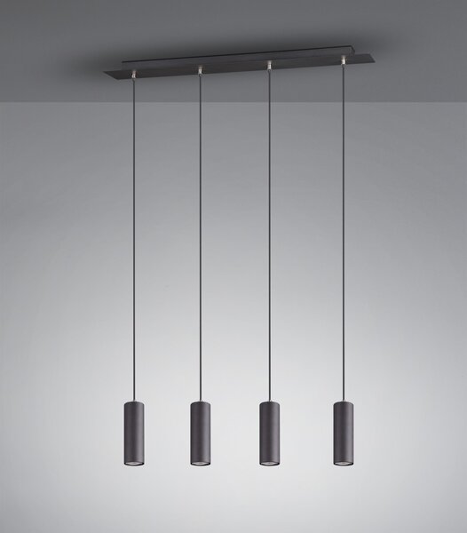 TRIO 312400432 Marley závesné svietidlo GU10 4x35 W
