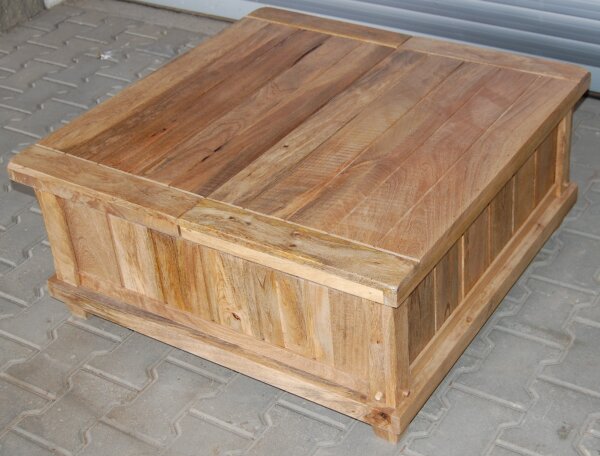 Konferenčný stolík Devi 90x40x90 indický masív mango