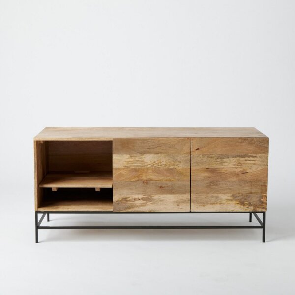 TV stolík Gita 130x60x45 indický masív mango