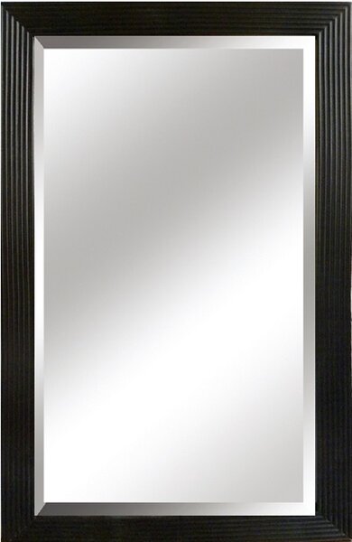 Zrkadlo na stenu Malkia Typ 1 - čierna