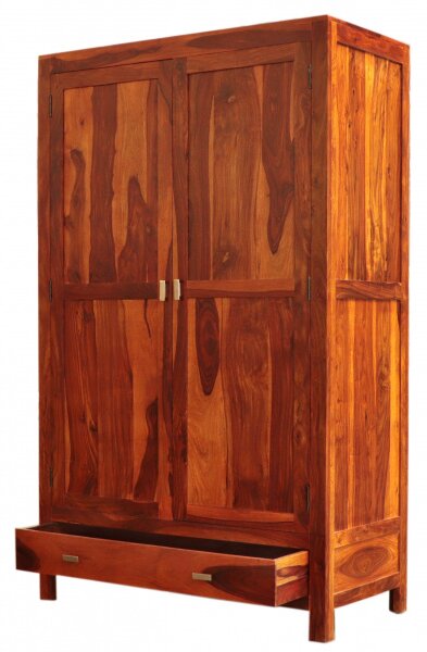 Skriňa Amba 120x200x60 z indického masívu palisander