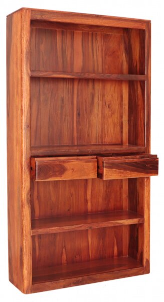 Knižnica Tina 100x190x35 indický masív palisander