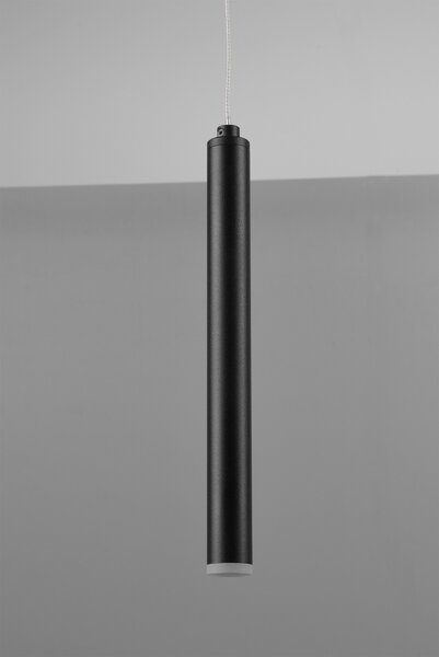 Trio 321691132 LED závesné stropné svietidlo Tubular 11x2,5W | 2420lm | 3000K | IP20 - 3 fázové stmievanie, čierna
