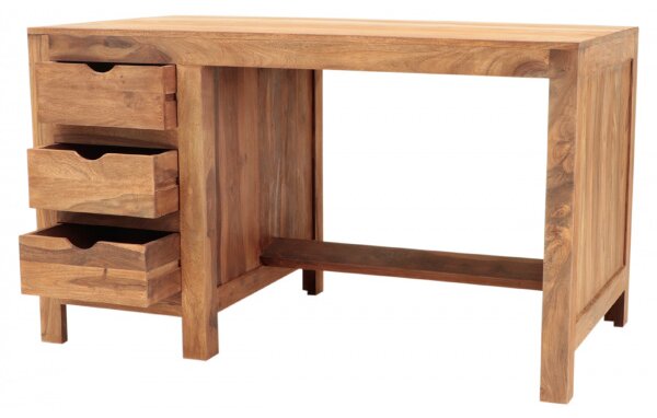 Písací stôl Amba 130x76x70 z indického masívu palisander