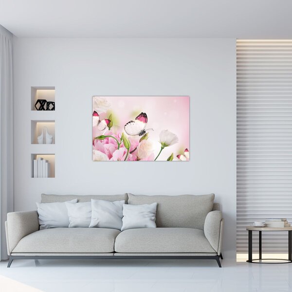 Obraz - Motýľ (90x60 cm)