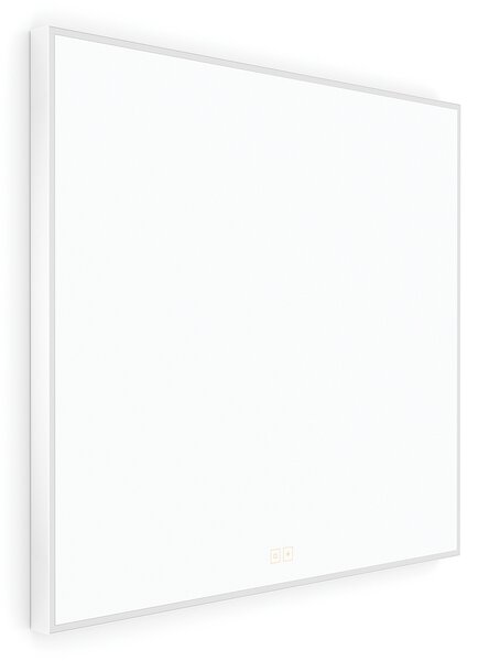 Nimco Biele LED zrkadlo 800x700 s dvoma dotykovými senzormi - ZPB 13003VX-05