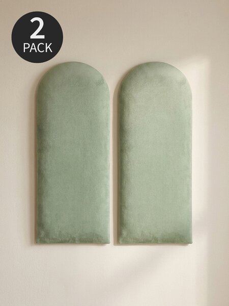 Sinsay - Čalúnené nástenné panely 2 pack - bledozelená