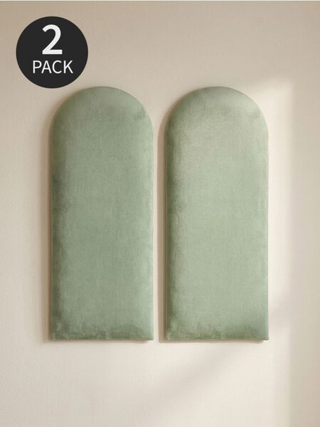 Sinsay - Čalúnené nástenné panely 2 pack - bledozelená