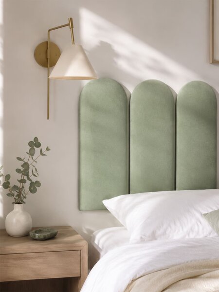 Sinsay - Čalúnené nástenné panely 2 pack - bledozelená