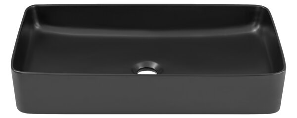 Comad Keramické umývadlo na dosku UM-6275 SLIM 60, čierna mat