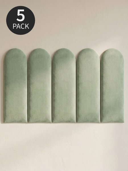 Sinsay - Čalúnené nástenné panely 5 pack - bledozelená