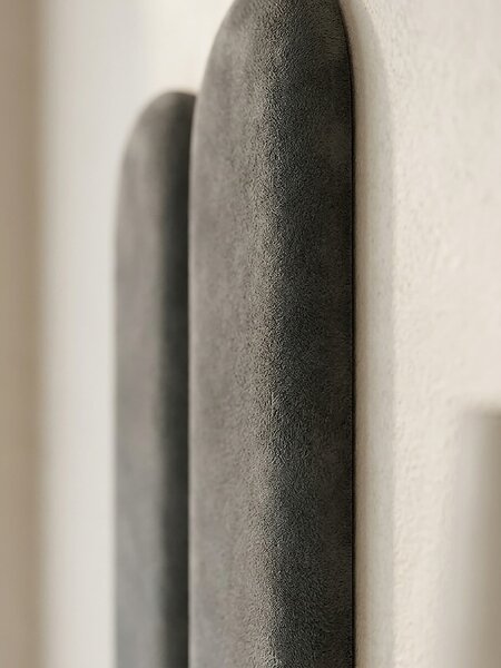 Sinsay - Čalúnené nástenné panely 5 pack - svetlošedá